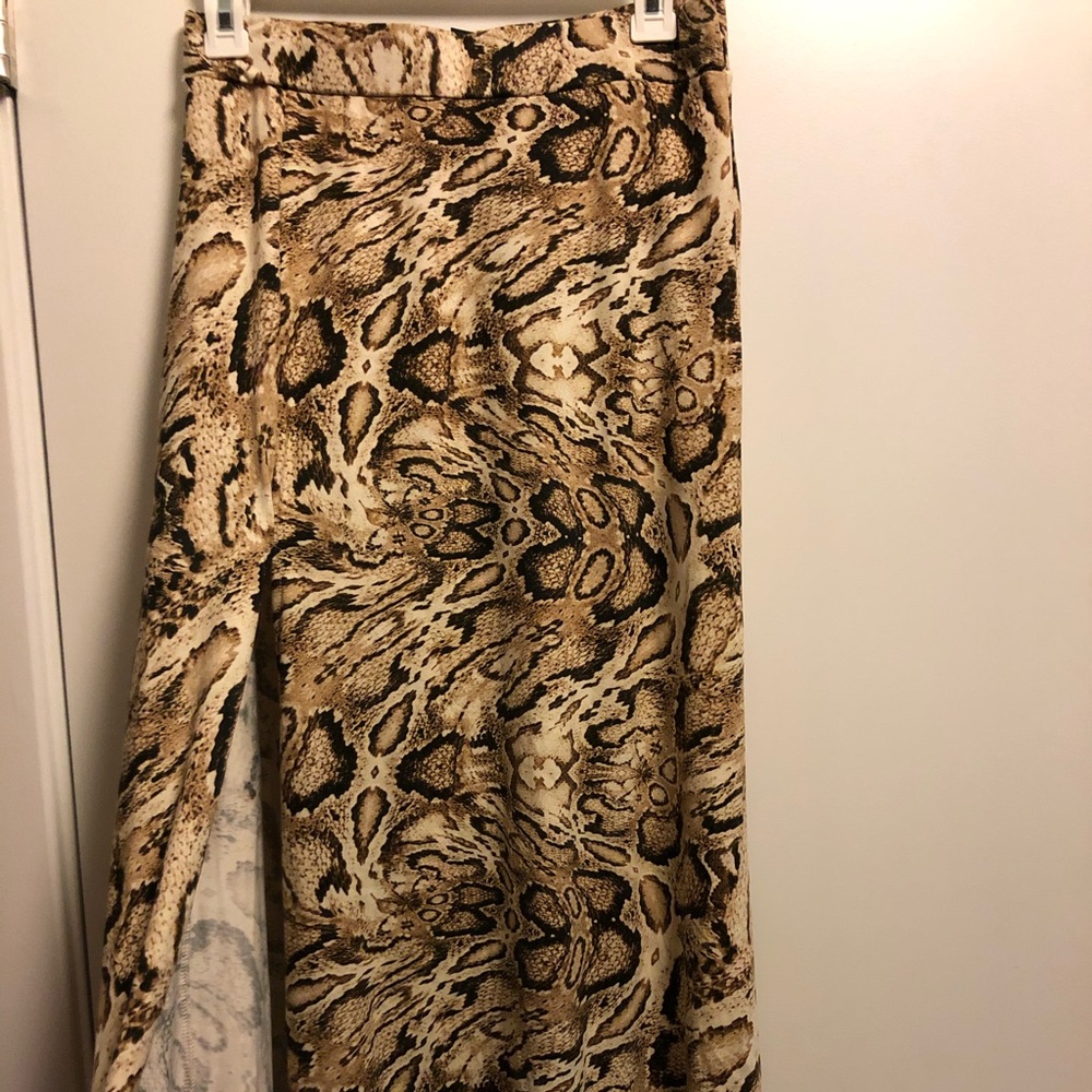 Long Cheetah Skirt